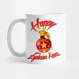 Explosive Christmas (green) Mug